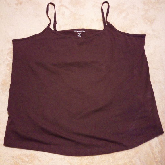 Tank Shirt with bra - burgundy - Picture 3 of 4